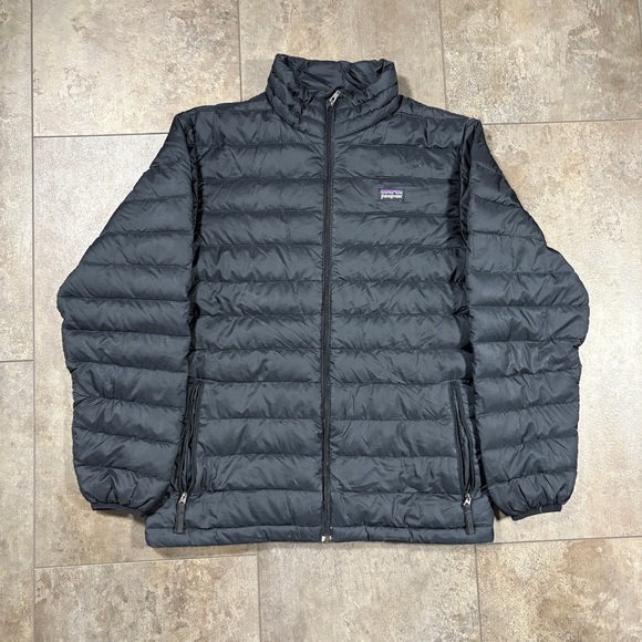 Patagonia Goose Down Black Puffer Jacket